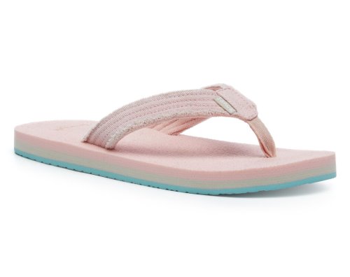 Sandale Sanuk Fraidy Stacker Canvas Enfant - Rose RQYZTG124